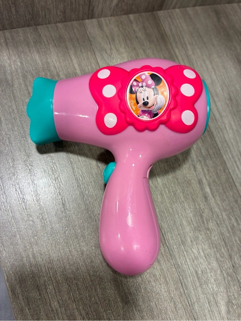 Disney Junior Minnie Mouse Hair Dryer Play Toy - Works